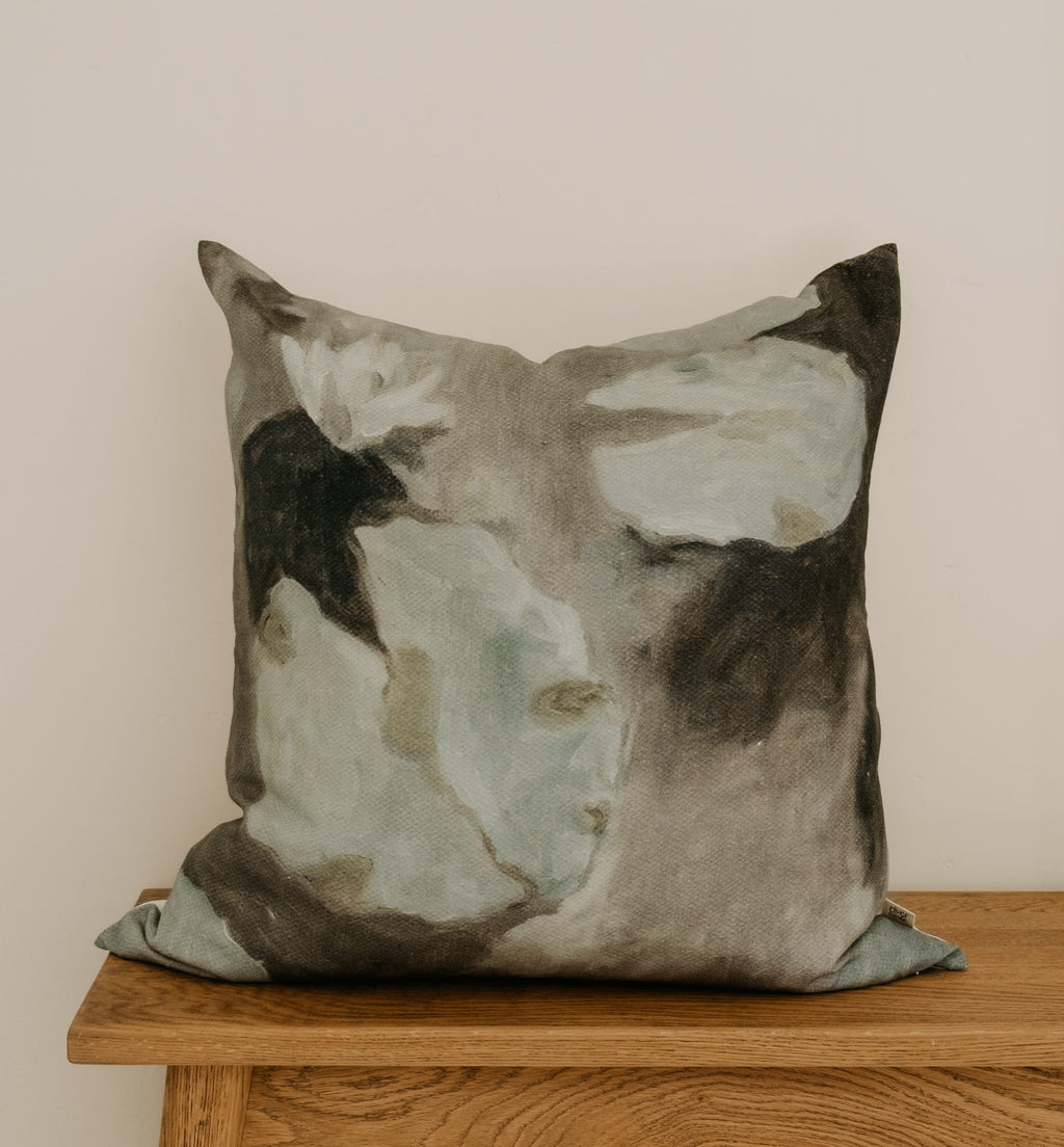 Waterlily Bloom Cushion Large - Euro