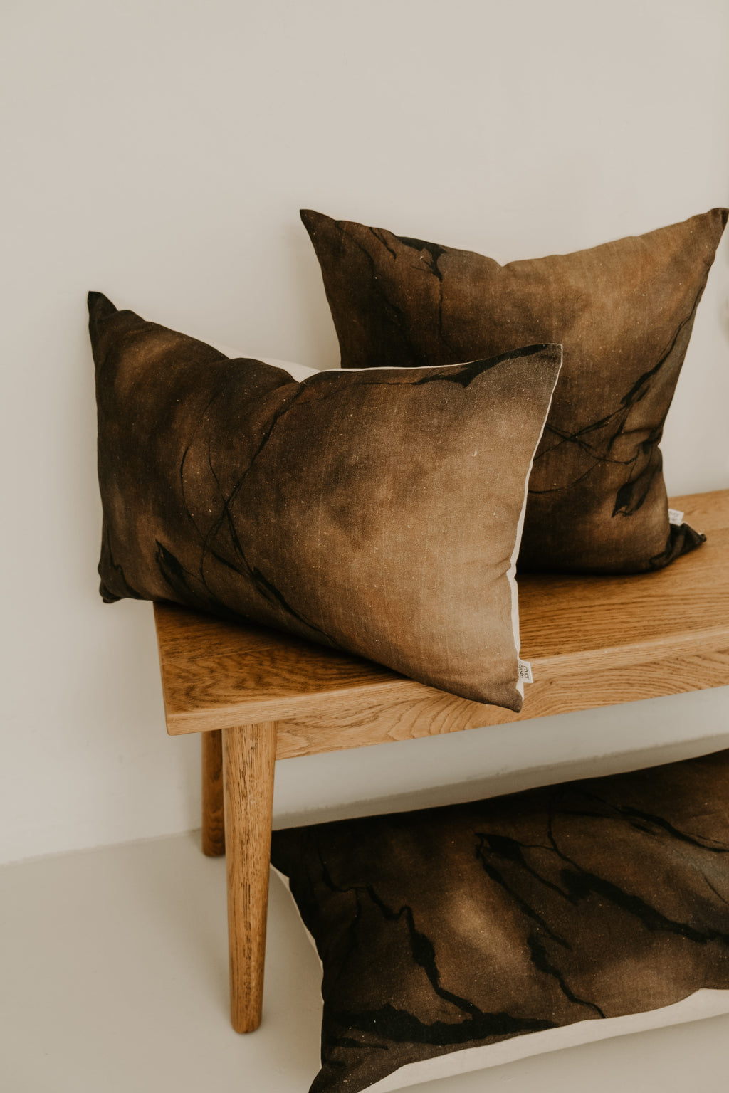 NEW | Umber Marble Lumbar Cushion