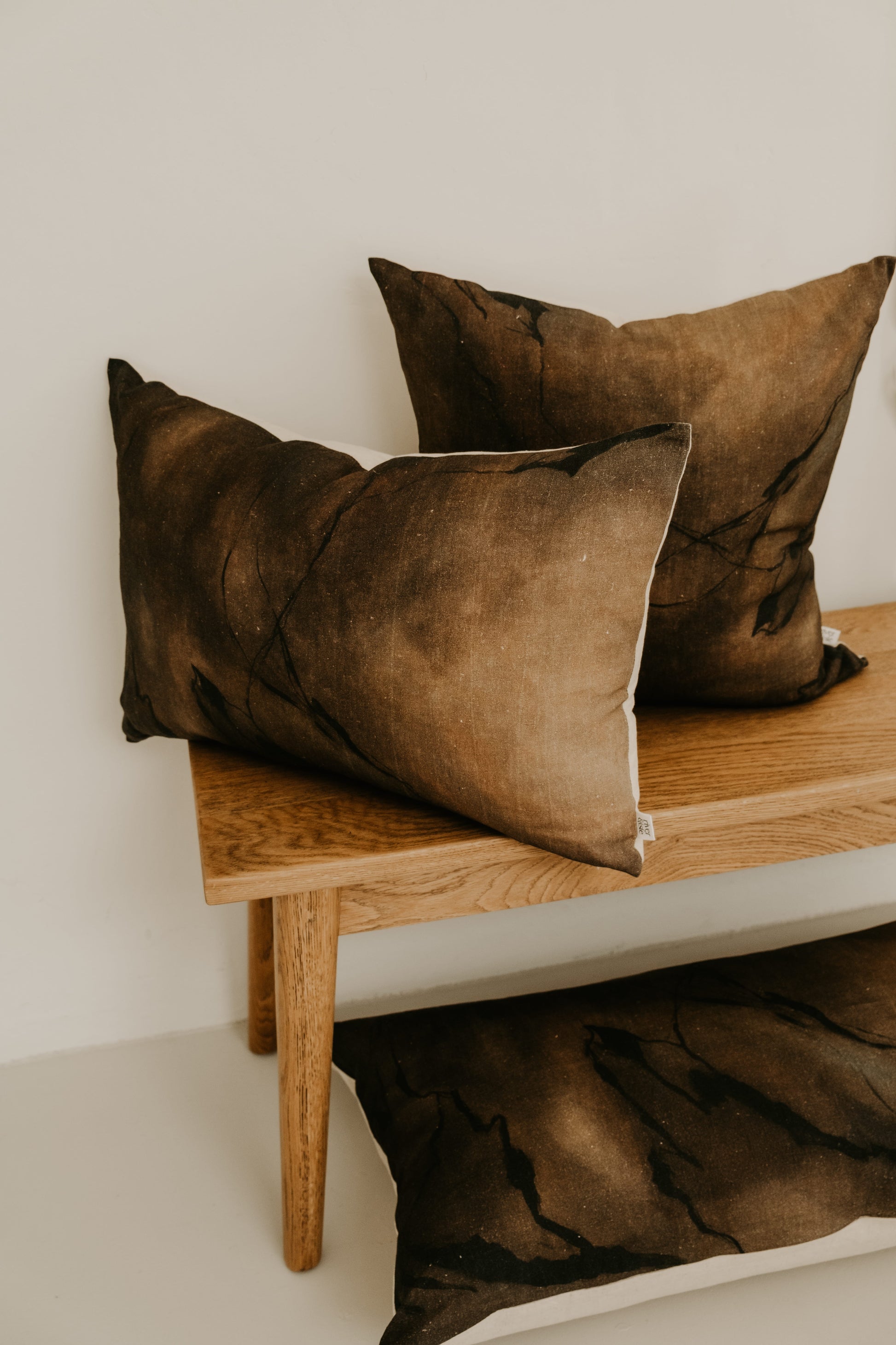 NEW | Umber Marble Lumbar Cushion
