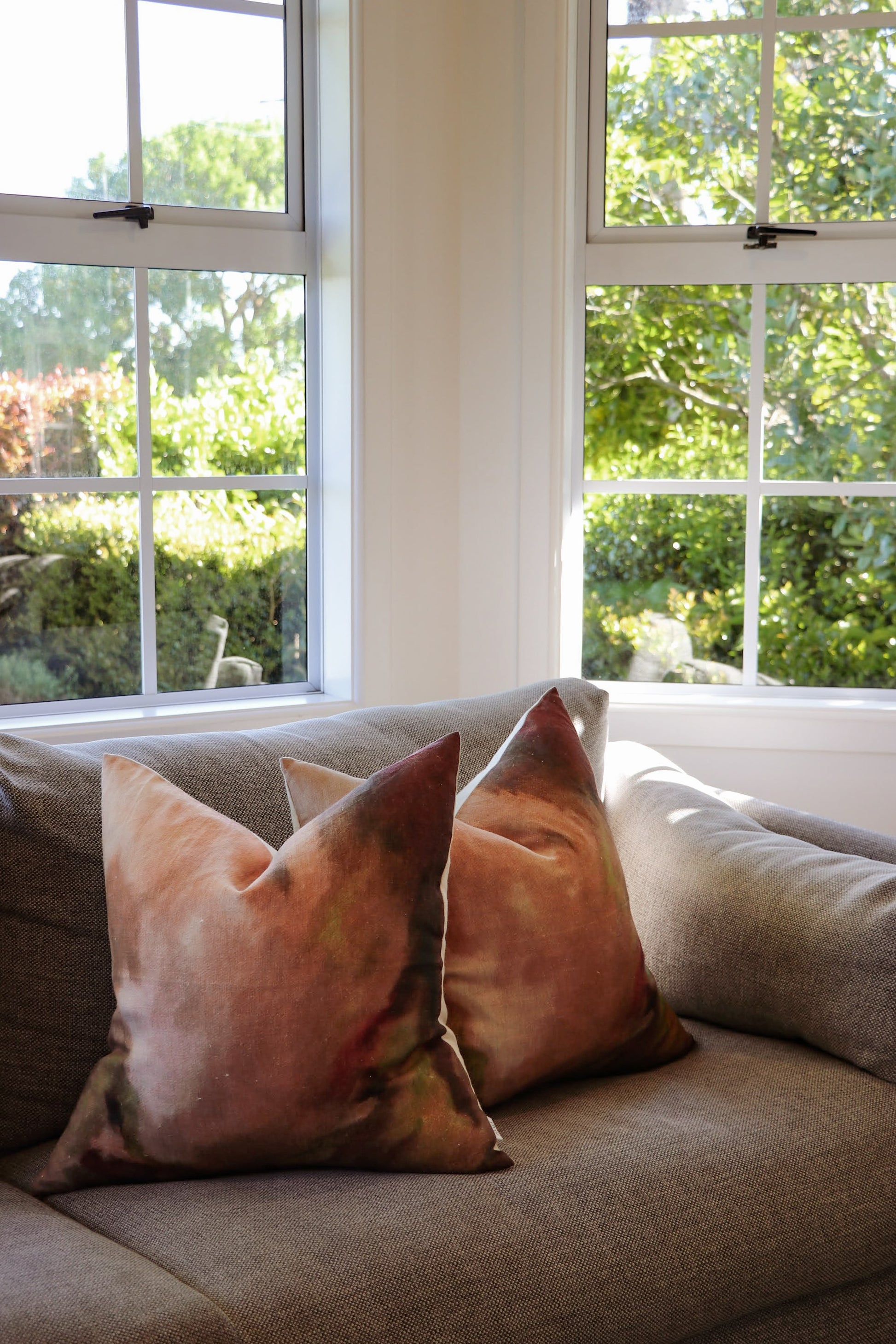 Blush & Pistachio Cushion