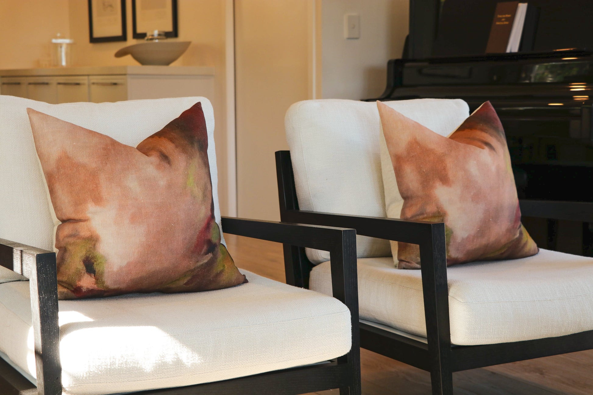 Blush & Pistachio Cushion