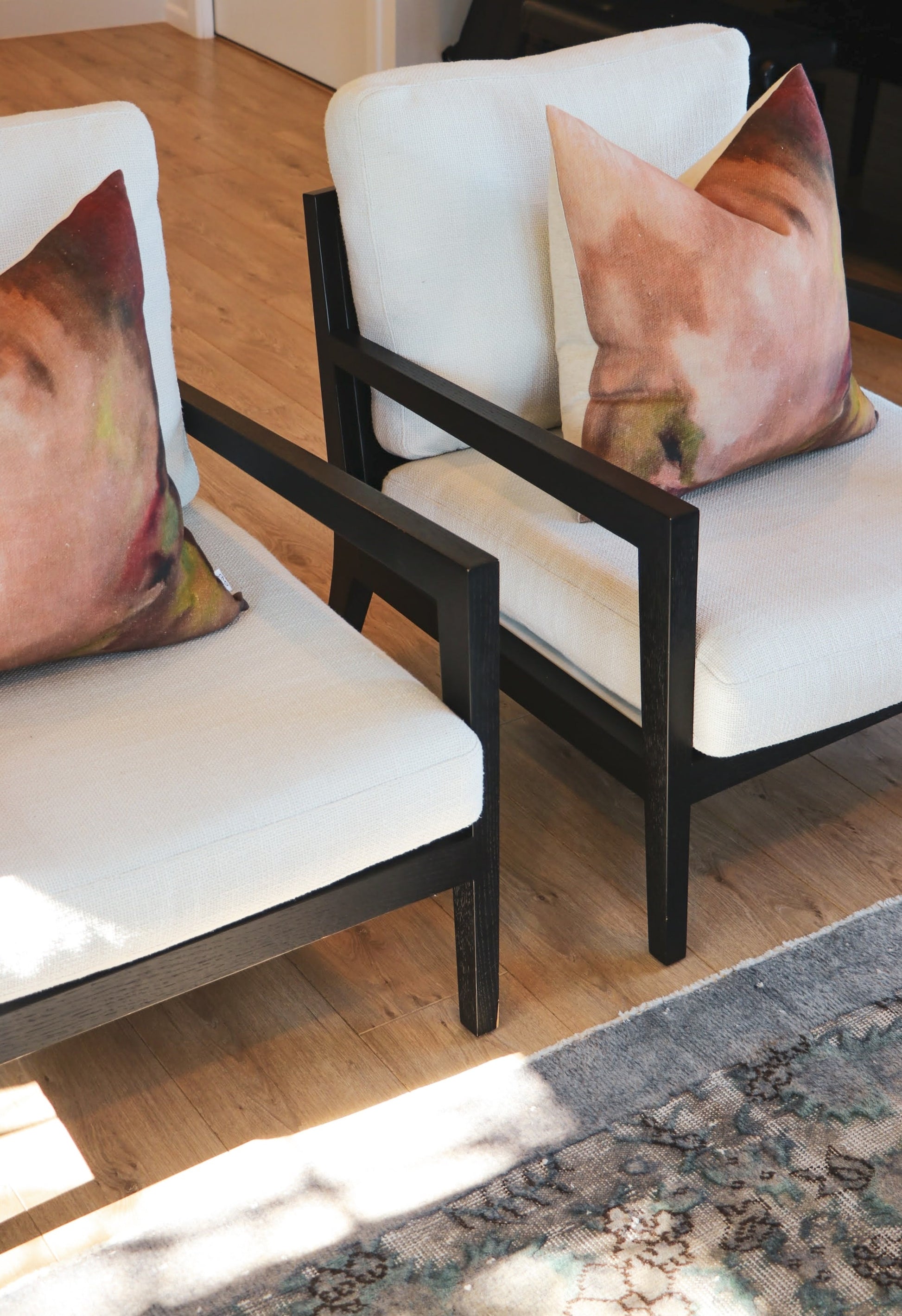 Blush & Pistachio Cushion