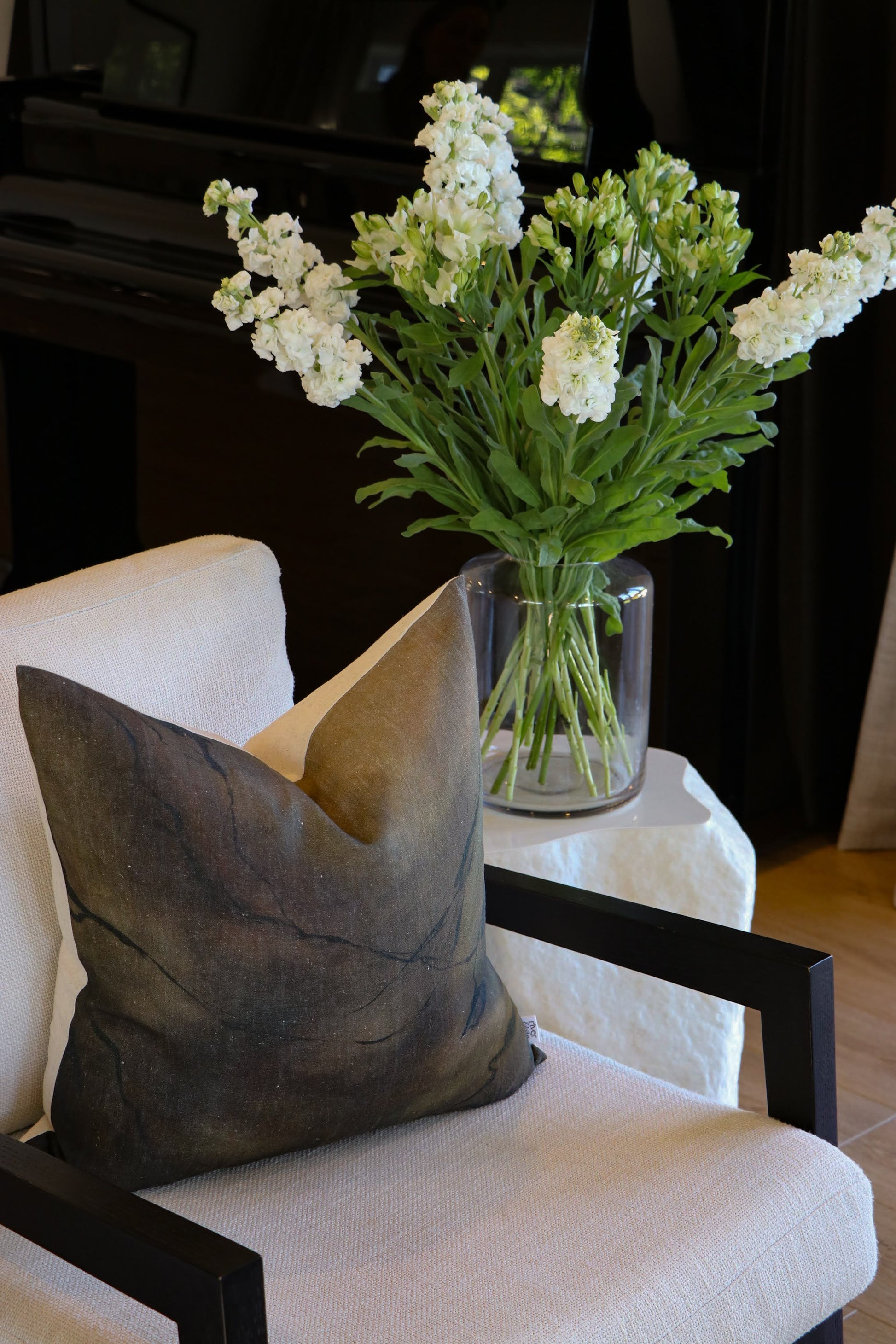 Umber Marble Cushion