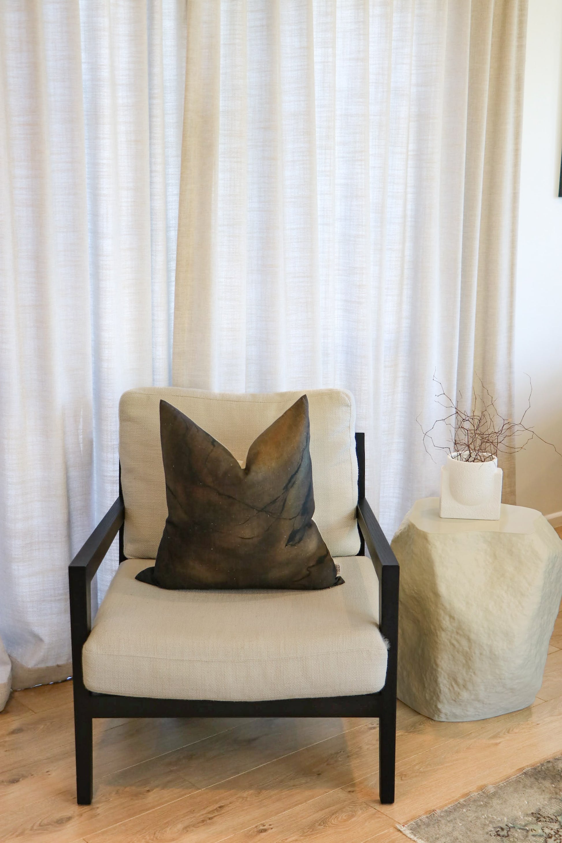 Umber Marble Cushion