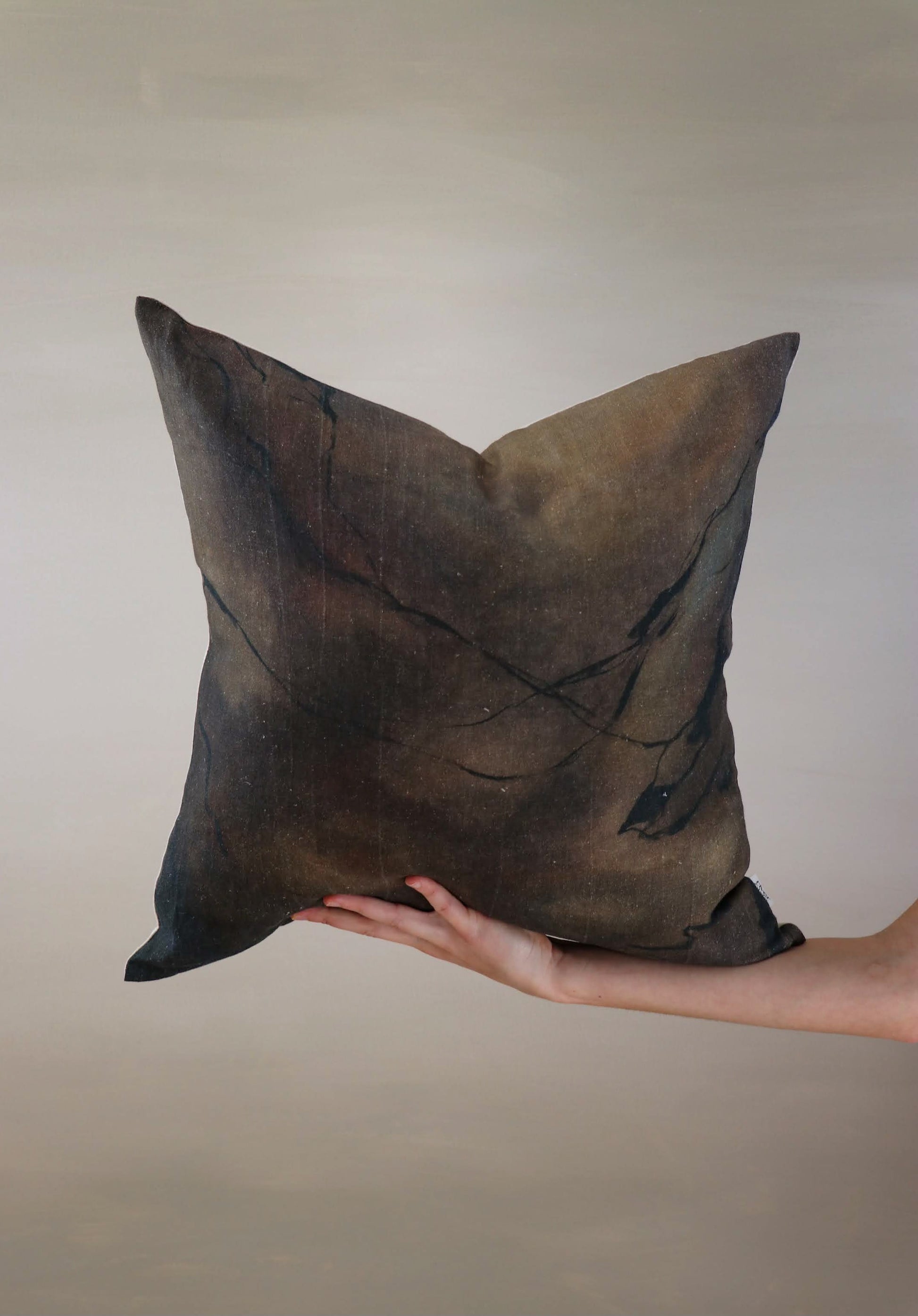 Umber Marble Cushion