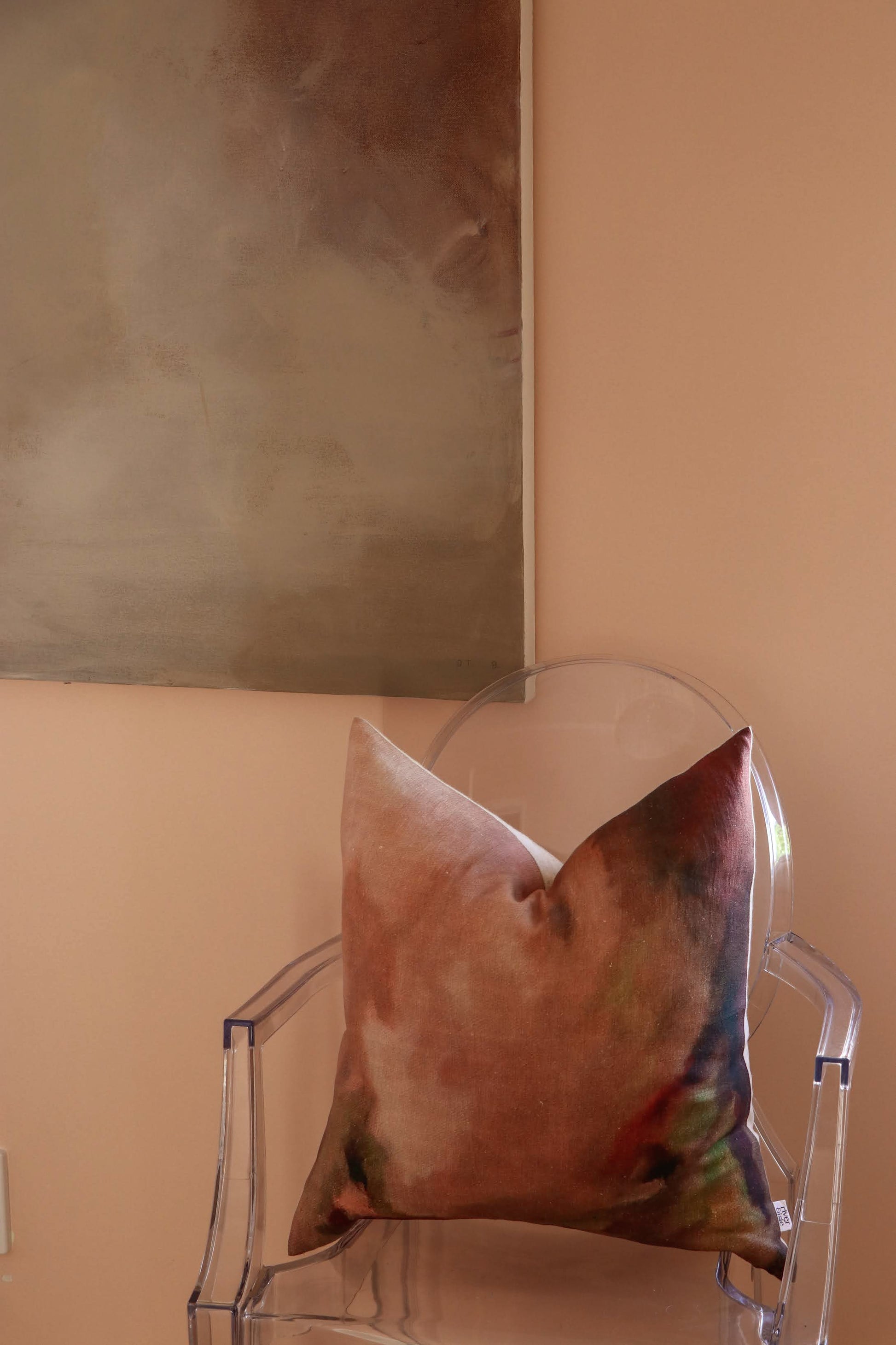 Blush & Pistachio Cushion