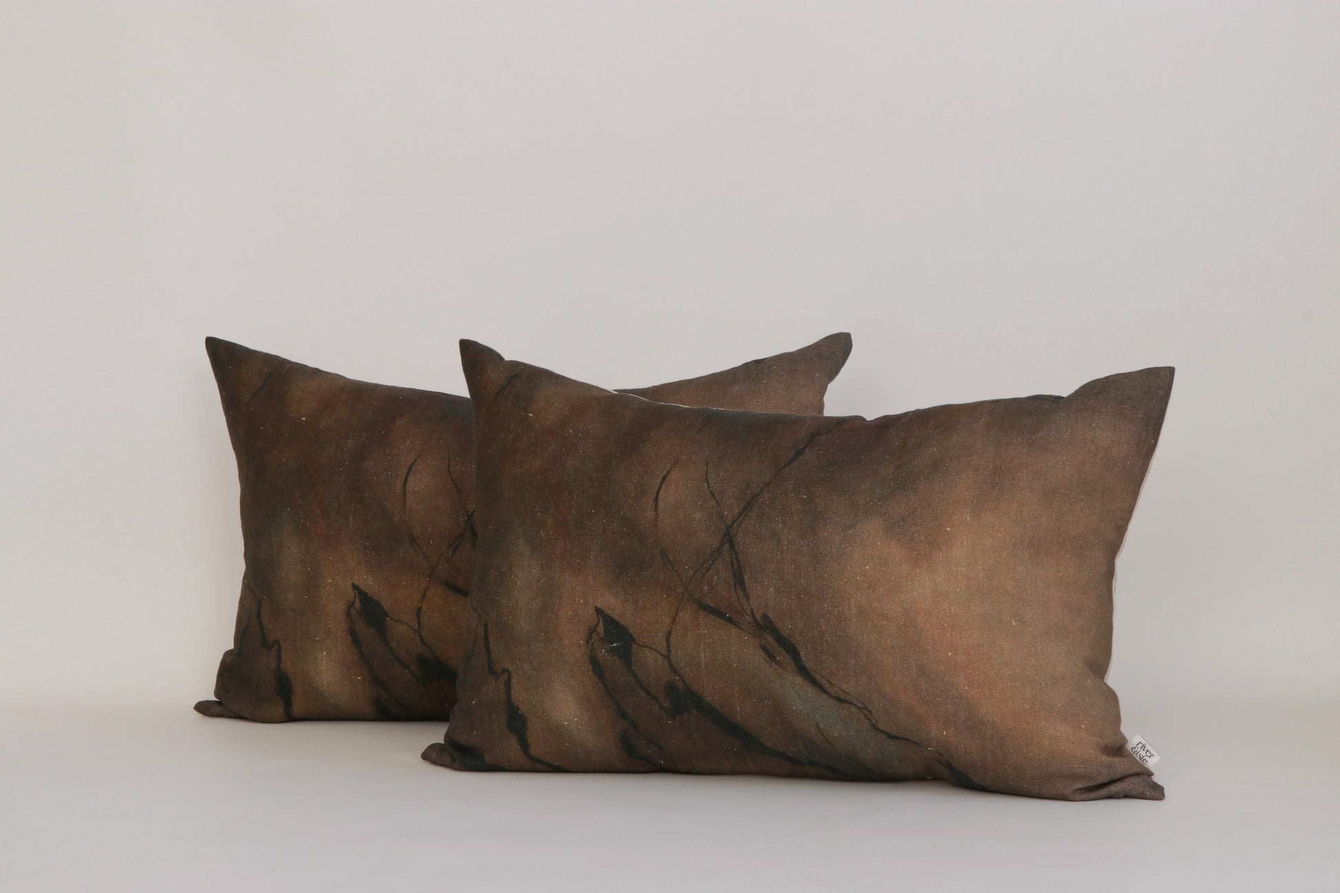 NEW | Umber Marble Lumbar Cushion