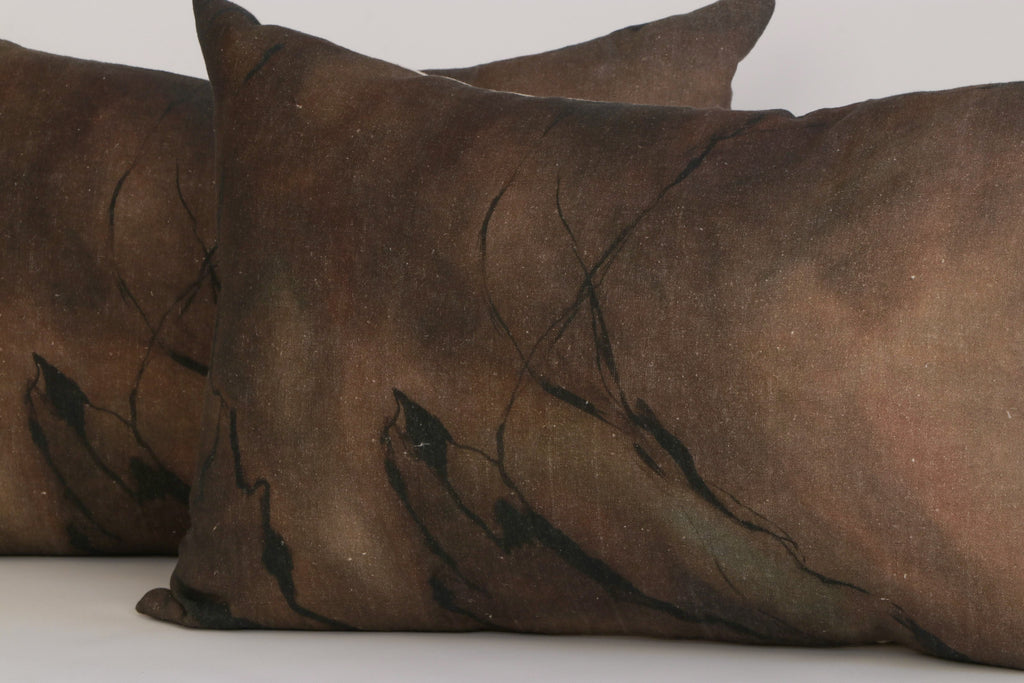 NEW | Umber Marble Lumbar Cushion