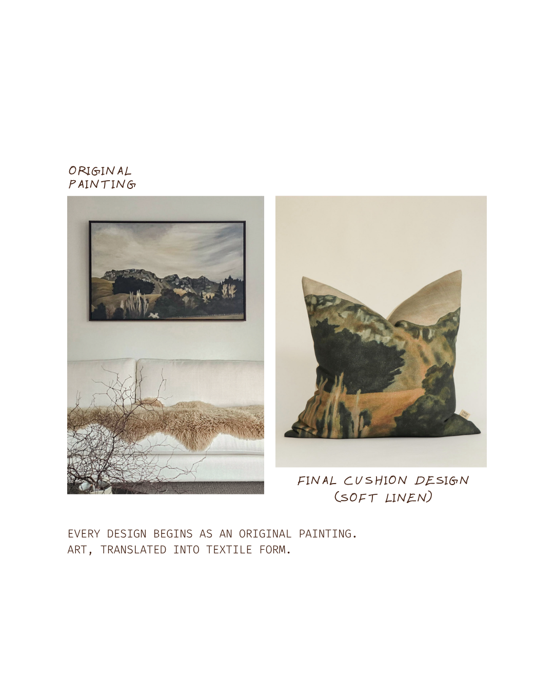 NEW | Limestone Ridge Cushion