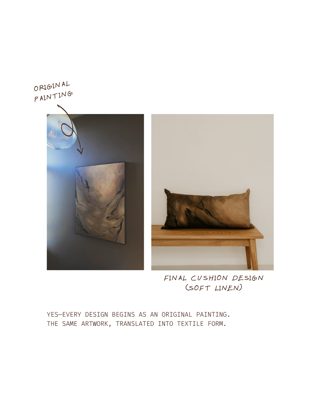 NEW | Umber Marble Lodge Cushion