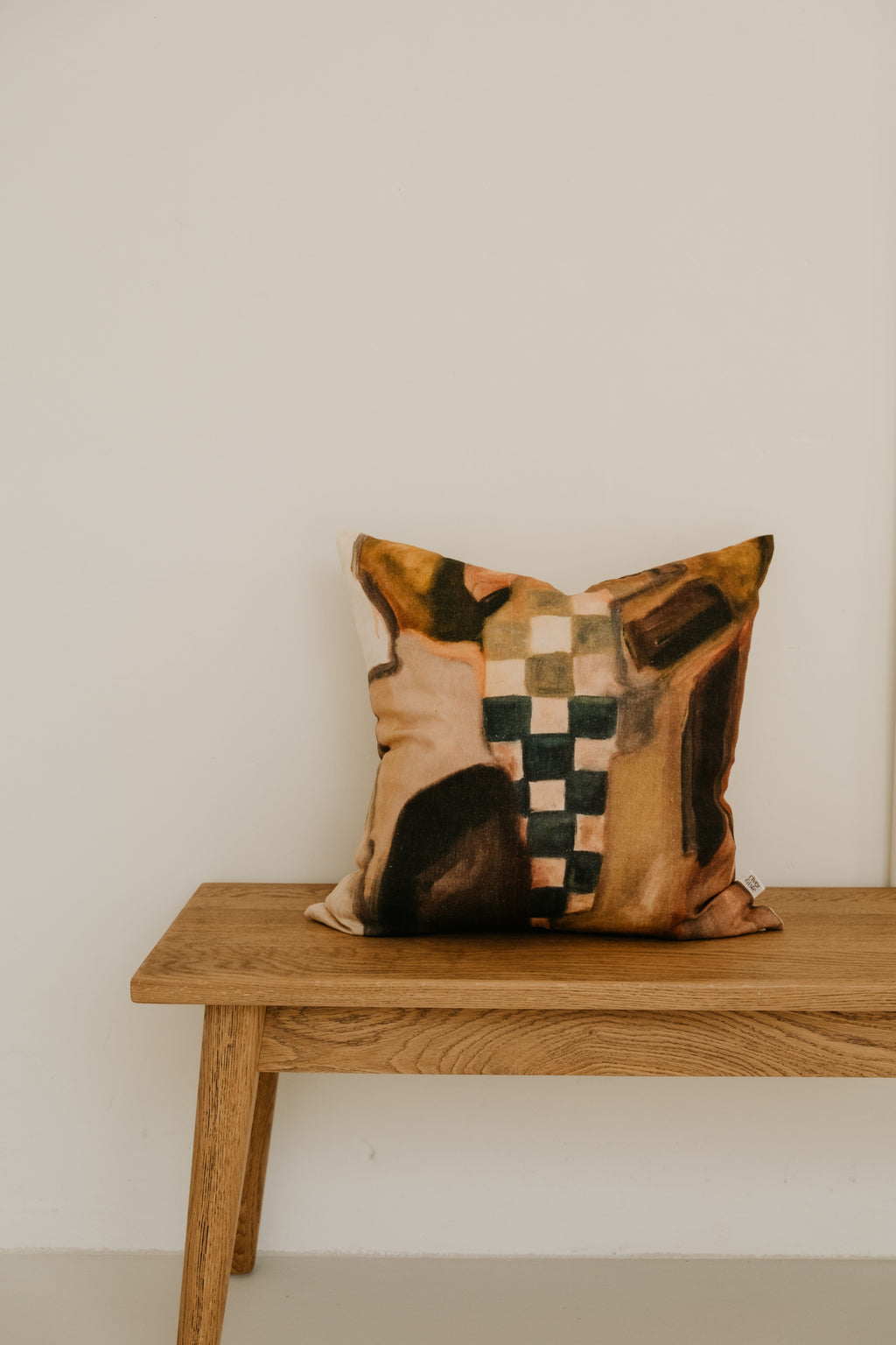 Lulu Check Cushion